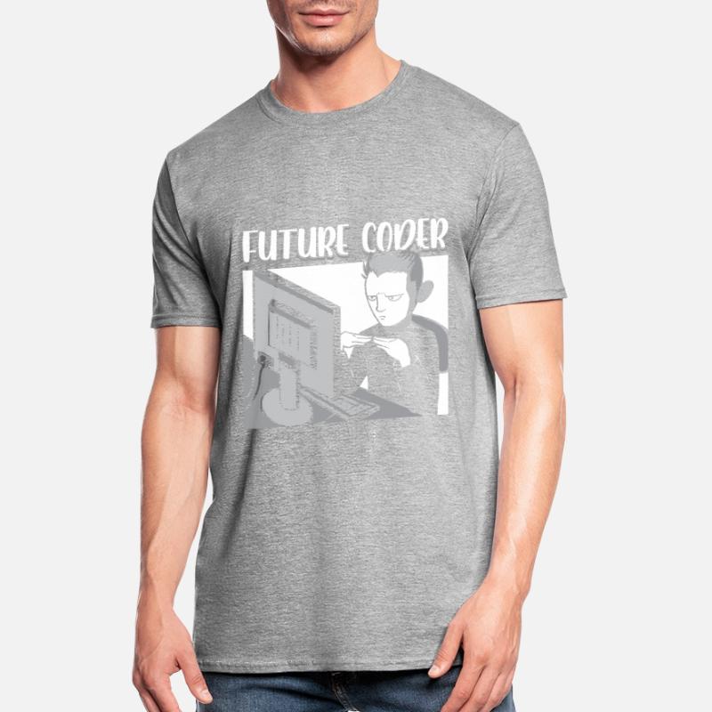 Futur Codeur Étudiant en informatique Programmeur Codage T-shirt polycoton Unisexe