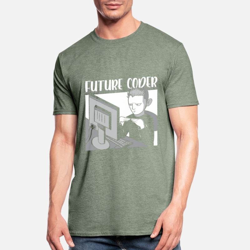 Futur Codeur Étudiant en informatique Programmeur Codage T-shirt polycoton Unisexe