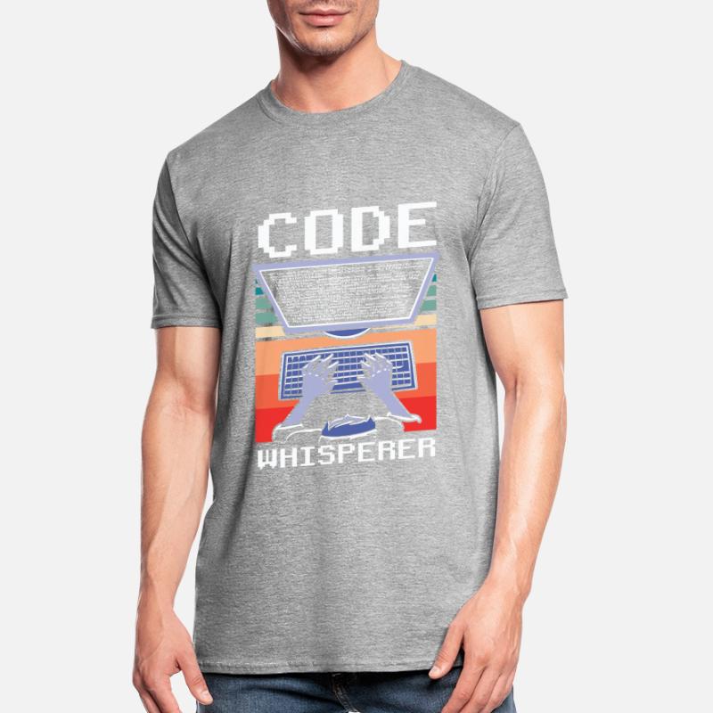 Code Flüsterer Programmierer Coding Coder Unisex Polycotton T-Shirt