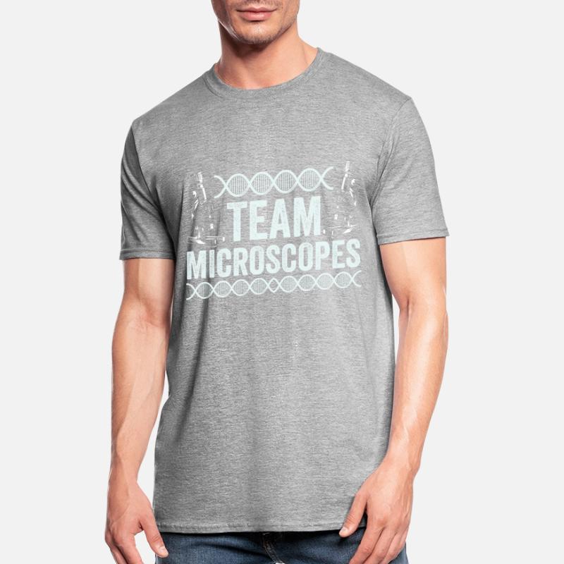 Équipe Microscopes Microscopes Dictons Microscope T-shirt polycoton Unisexe