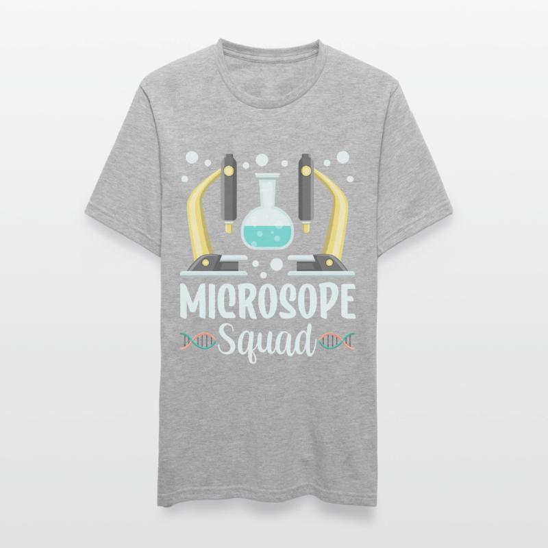 Microscope Team Dictons Microscopes Microscopes T-shirt polycoton Unisexe