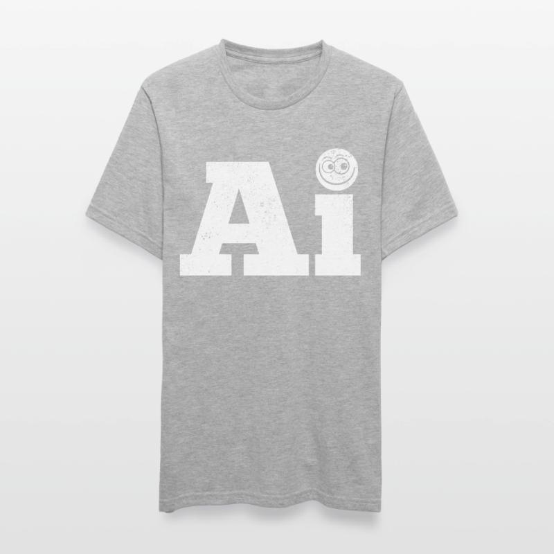 Ai Artificial Intelligence - Funny Artificial Inte T-shirt polycoton Unisexe
