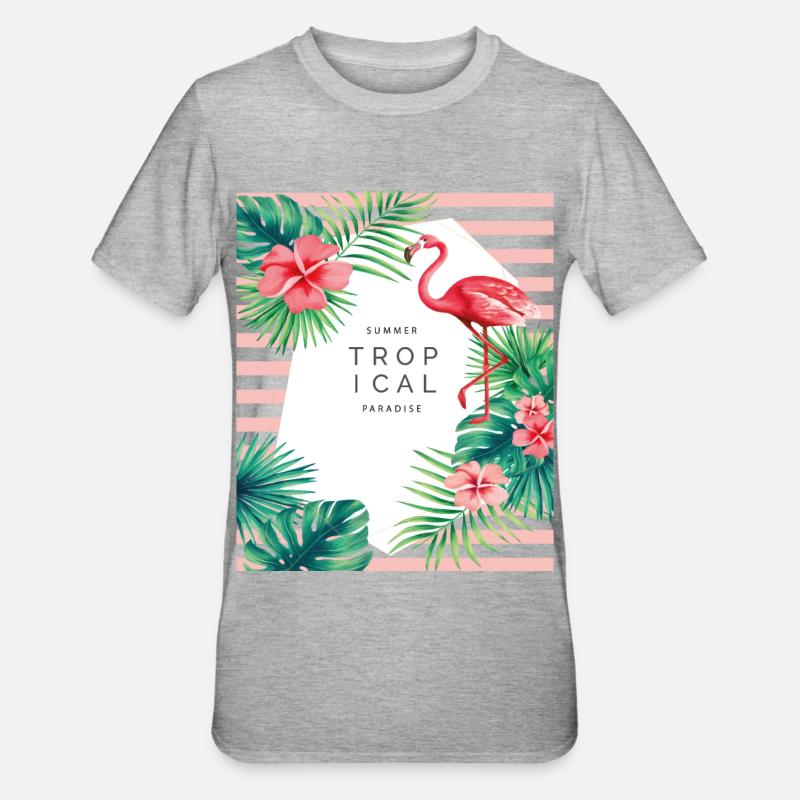 SUMMER - T-shirt polycoton Unisexe - gris chiné