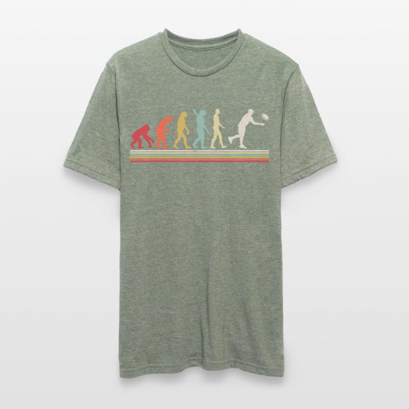 Disc Golf Disc Golfing Evolution disc golf player Unisex Polycotton T-Shirt