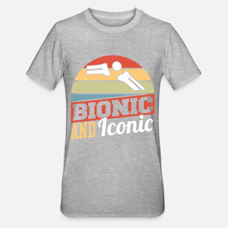 Bionic and iconic - Unisex Polycotton T-Shirt - undefined