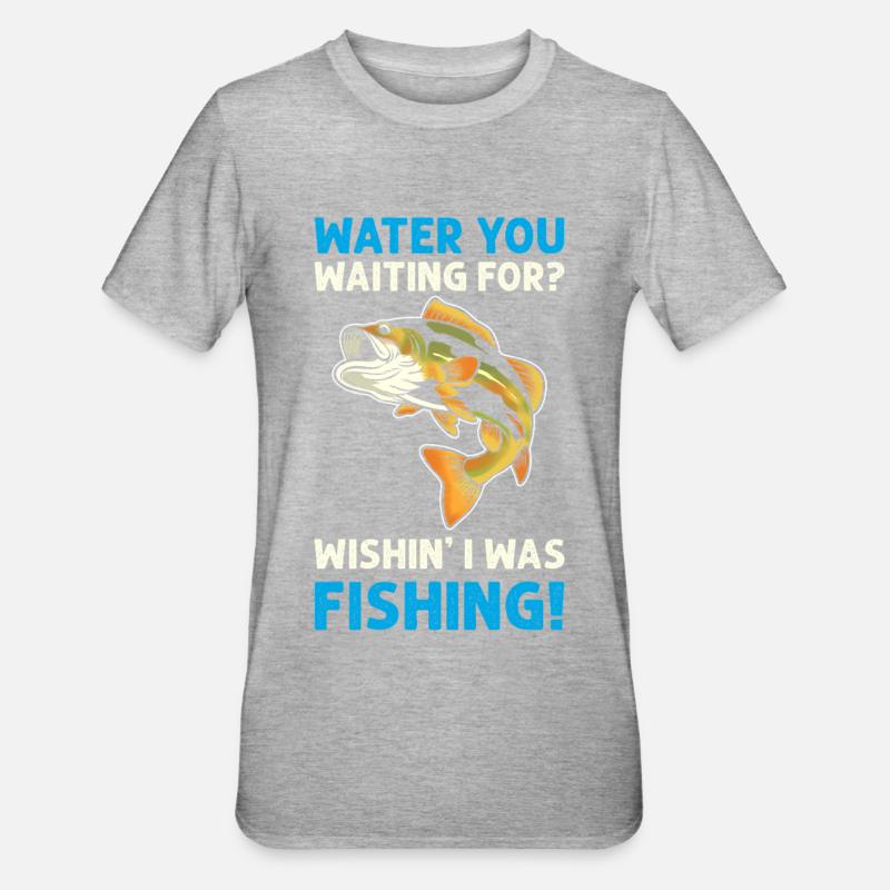 Pêche Pêche Poisson Appât Pêcheur - T-shirt polycoton Unisexe - undefined