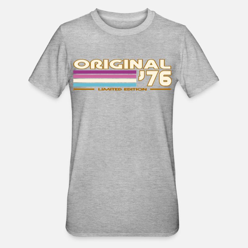 Original 76 Édition Retro - T-shirt polycoton Unisexe - gris chiné