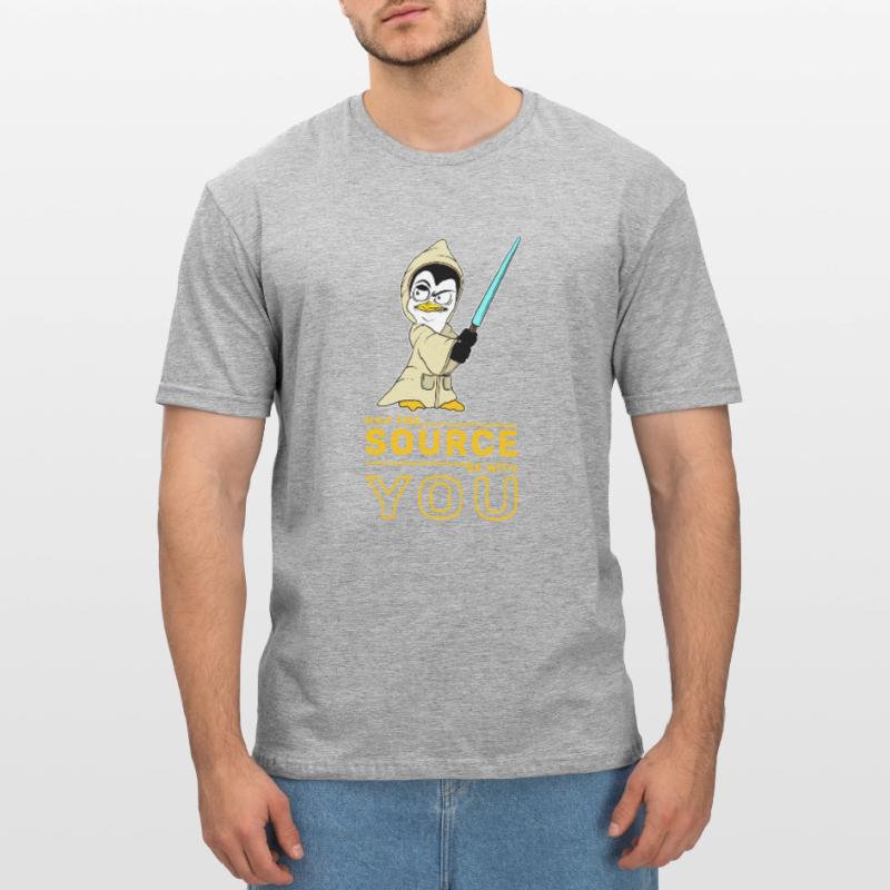 IT nerd Linux Linux penguin geek software engineer Unisex Polycotton T-Shirt