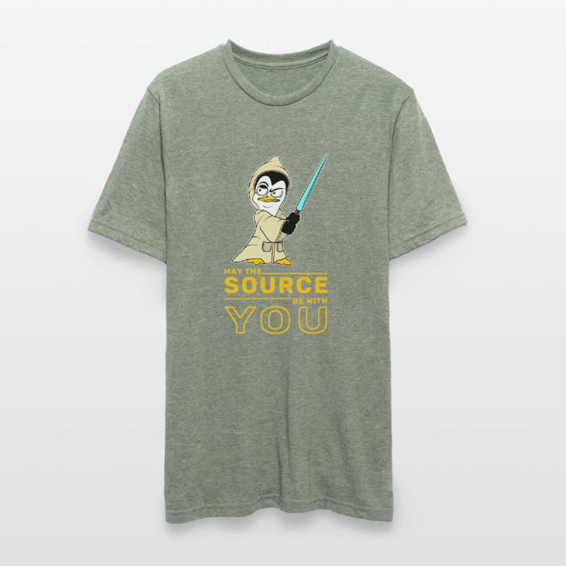 IT nerd Linux Linux penguin geek software engineer Unisex Polycotton T-Shirt