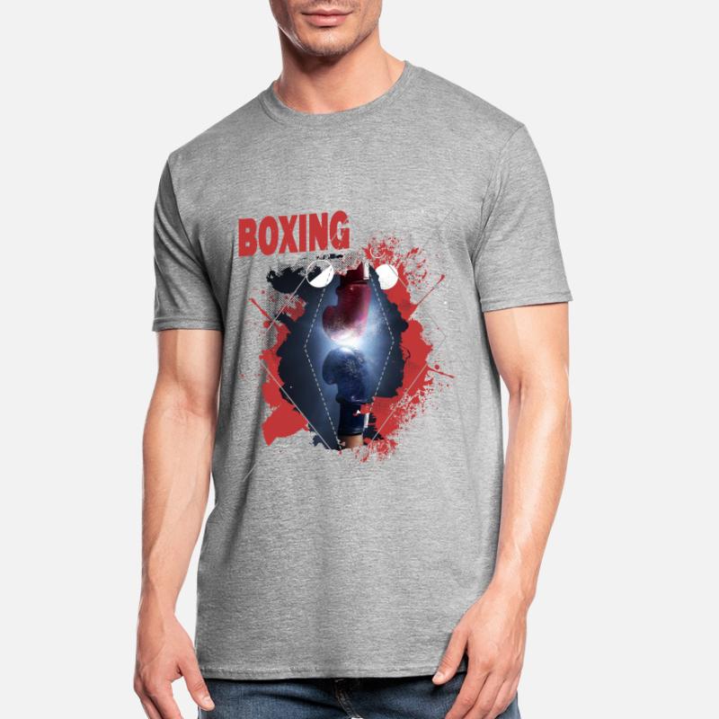 Boxe Boxe Boxe Gants de Boxe Boxe Match Ring de Boxe T-shirt polycoton Unisexe