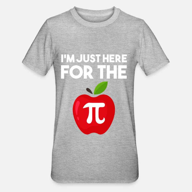 Maths enseignants - T-shirt polycoton Unisexe - gris chiné