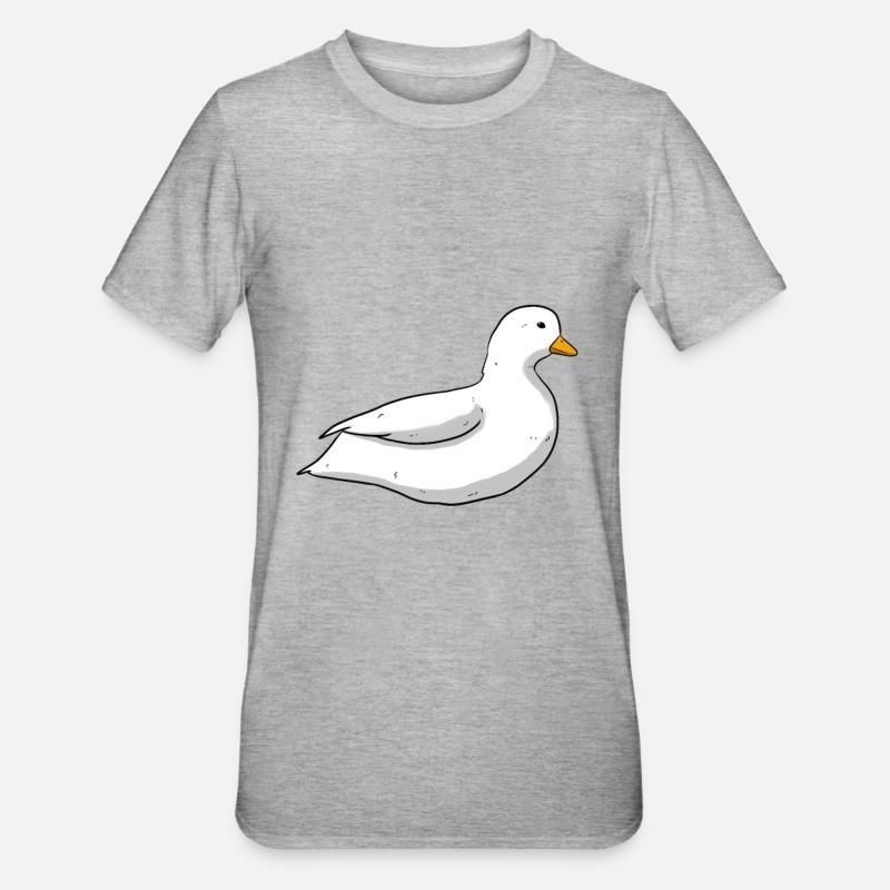 Dwarf-deer - Unisex Polycotton T-Shirt - heather grey