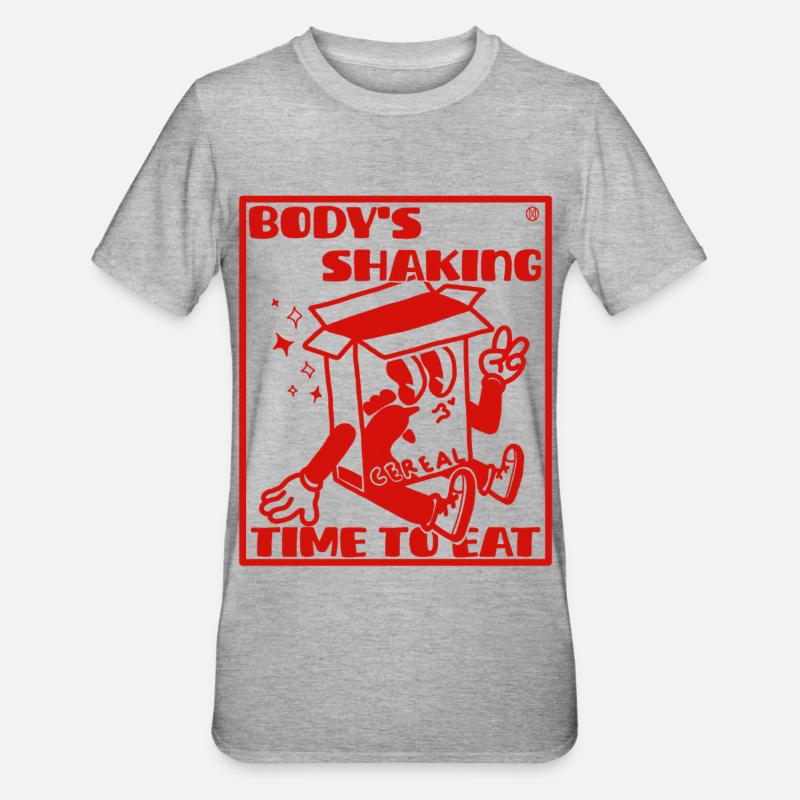 Hyperfixation ADHD problem - Unisex Polycotton T-Shirt - heather grey