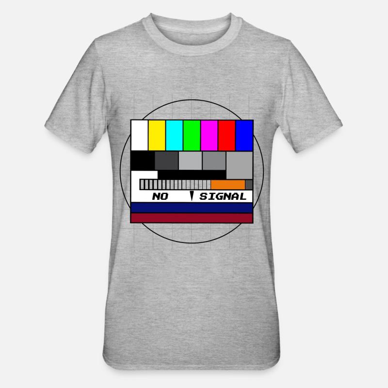 Still image test image - Unisex Polycotton T-Shirt - heather grey