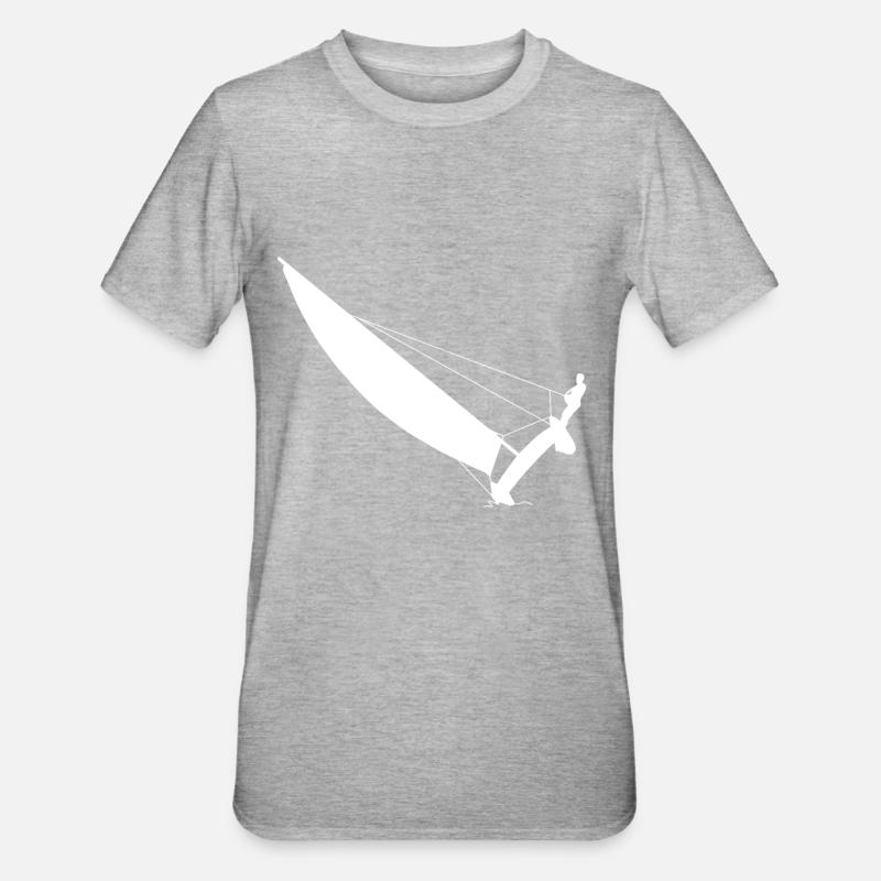 Katamaran - Unisex Polycotton T-Shirt - Grau meliert