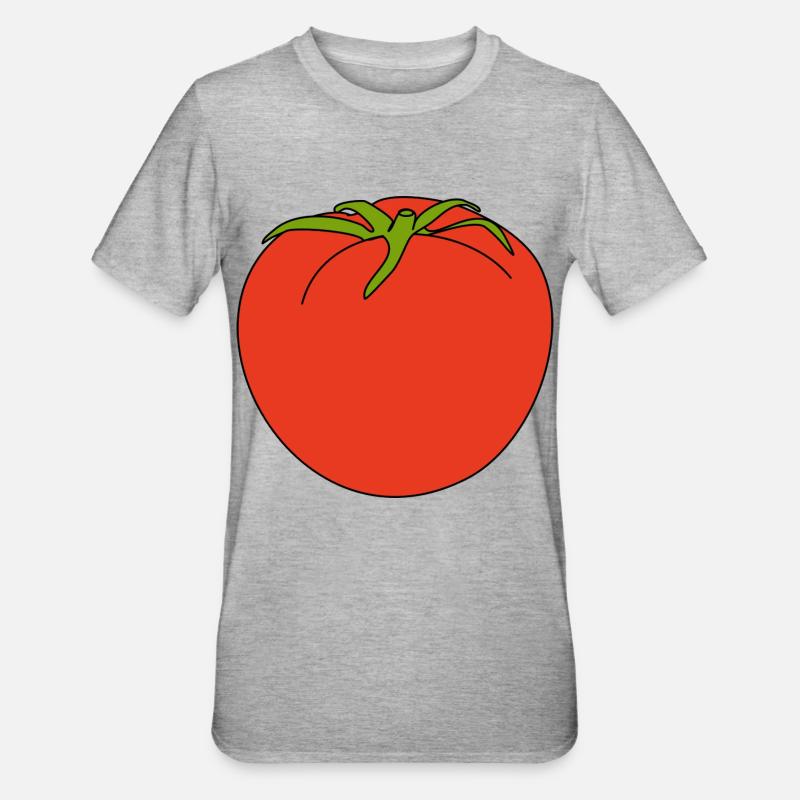 Tomate - T-shirt polycoton Unisexe - gris chiné