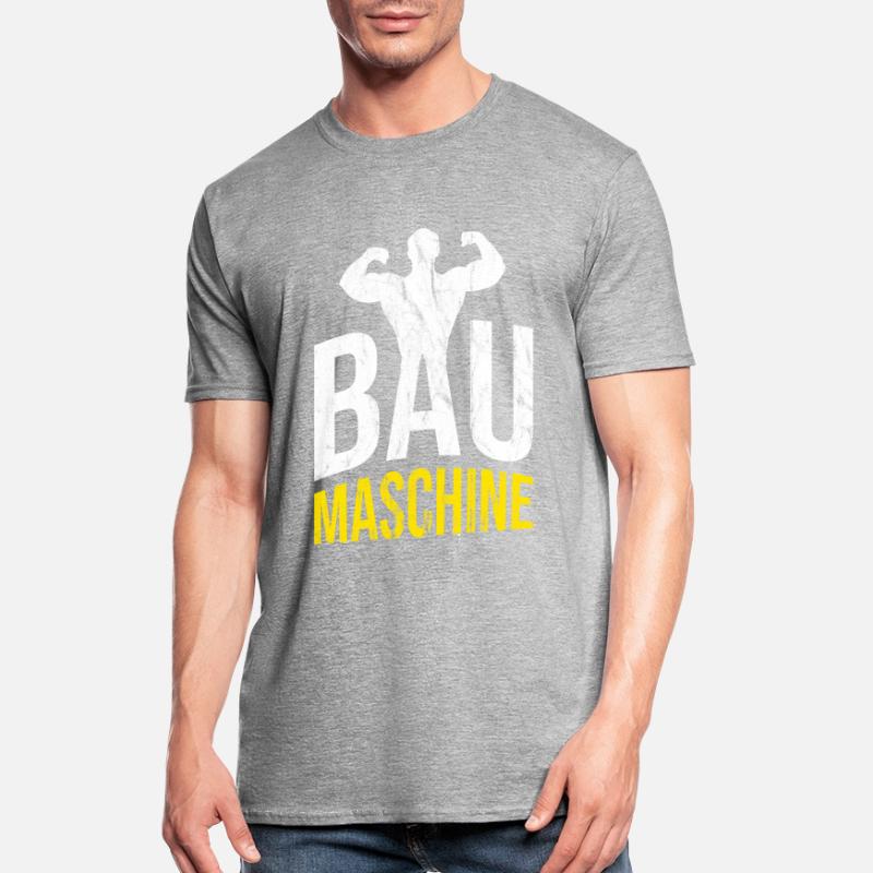 Construction d’une machine à bâtir Construction Maître d’ouvrage T-shirt polycoton Unisexe