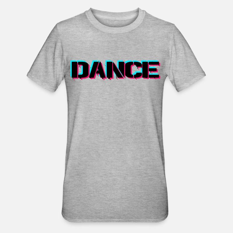Dance - T-shirt polycoton Unisexe - gris chiné