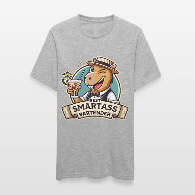 Bartender Bartender Capybara Capy Gift Unisex Polycotton T-Shirt