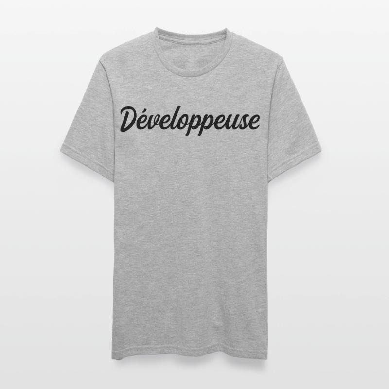 Développeuse Web Code Logiciel Application Tech T-shirt polycoton Unisexe