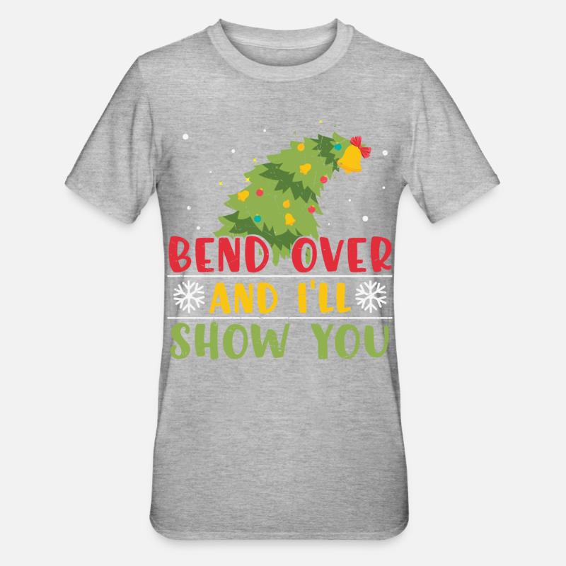 Weihnachtsbaum Geschenk Weihnachtspullover - Unisex Polycotton T-Shirt - undefined