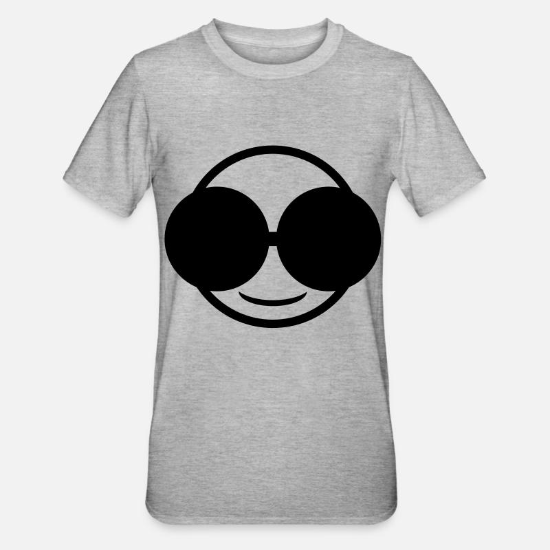 cachée - T-shirt polycoton Unisexe - gris chiné