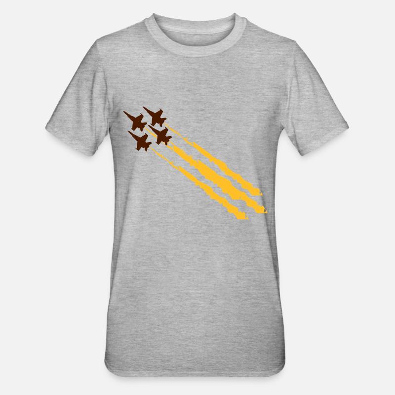 Tornados - Unisex Polycotton T-Shirt - Grau meliert
