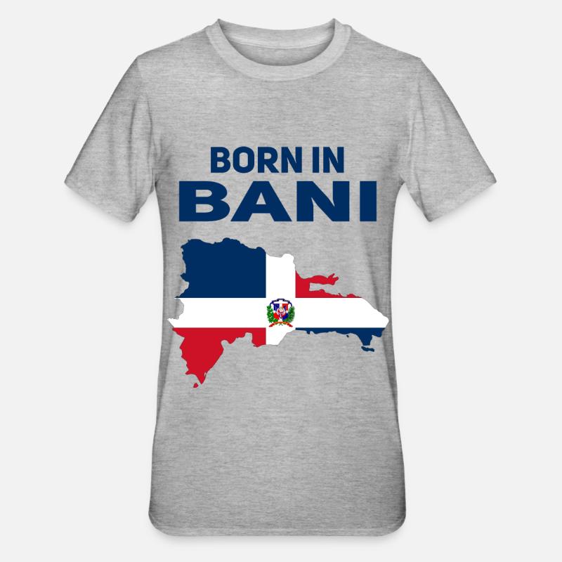 Bani - T-shirt polycoton Unisexe - gris chiné