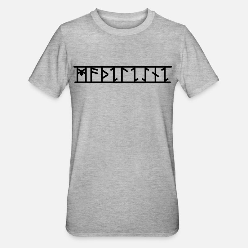 Madeleine - T-shirt polycoton Unisexe - gris chiné