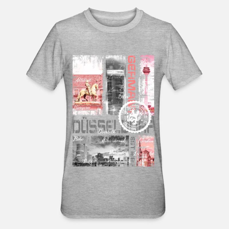 Düsseldorfer Collage 2021 - Unisex Polycotton T-Shirt - undefined