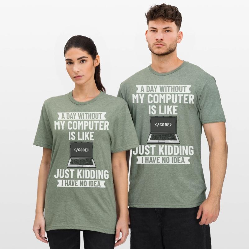 Programmer Programming Computer Developer Pc Unisex Polycotton T-Shirt