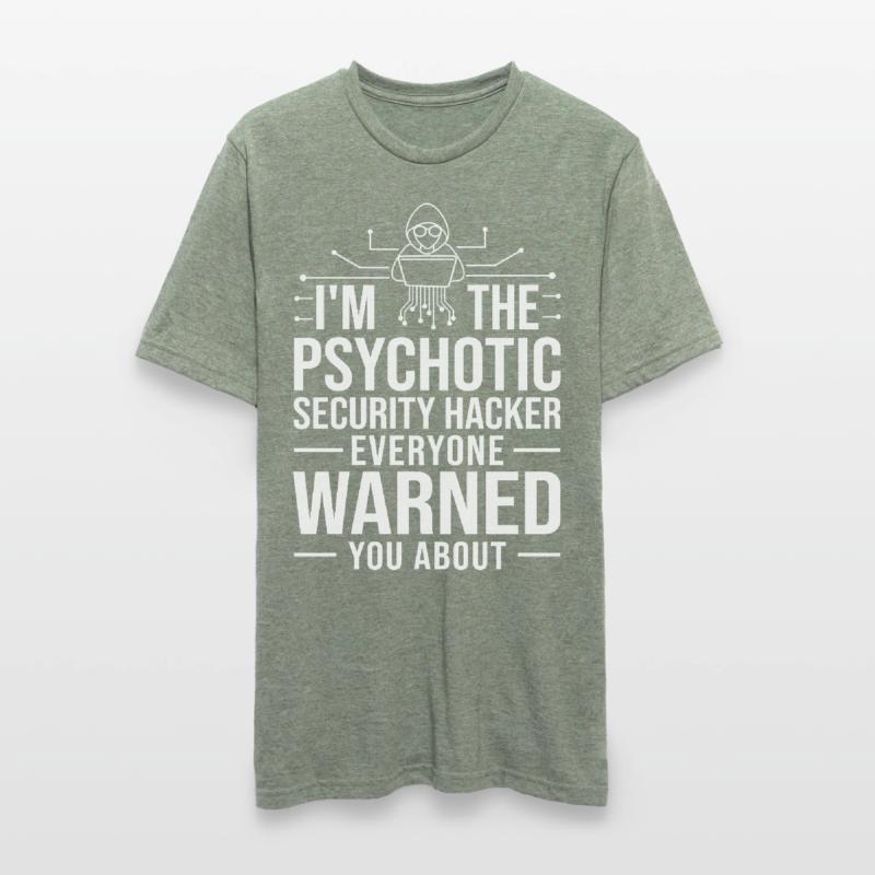 Ethical Hacker Security Computer Hacking Unisex Polycotton T-Shirt