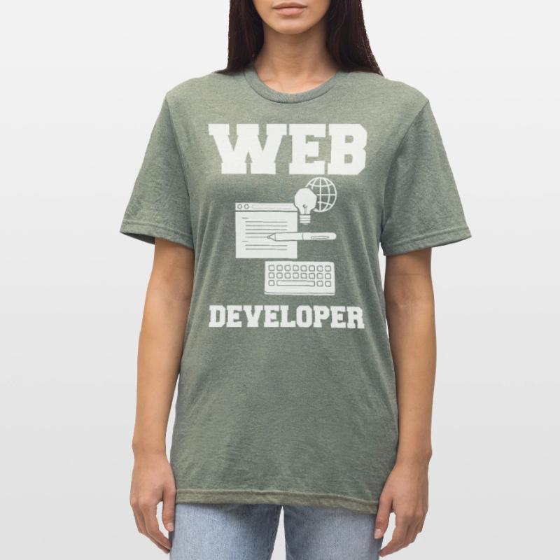Web Development Web Developer Developer Manager Unisex Polycotton T-Shirt