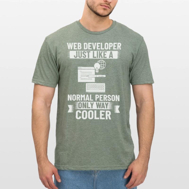 Web Development Web Developer Developer Manager Unisex Polycotton T-Shirt