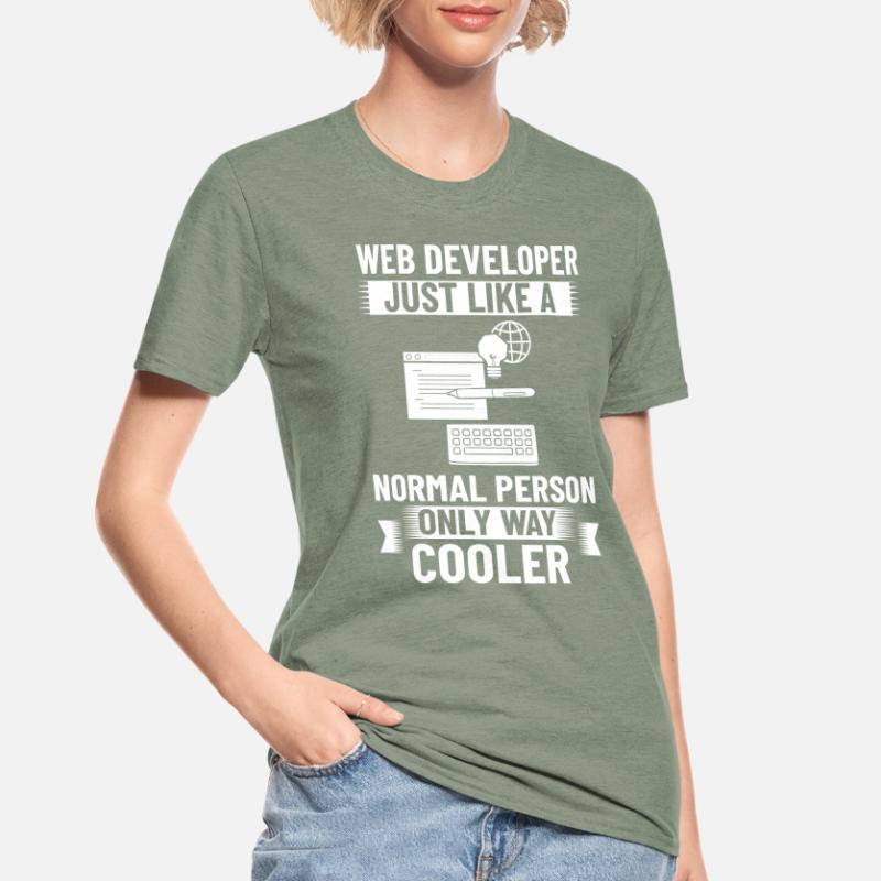 Web Development Web Developer Developer Manager Unisex Polycotton T-Shirt