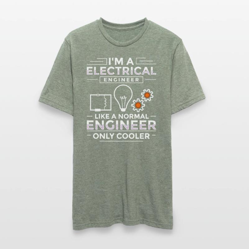 Electrical Engineering Engineer Research Development Unisex Polycotton T-Shirt