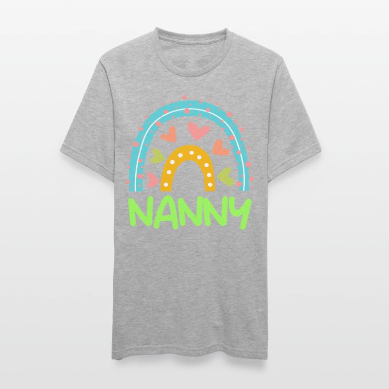 Regenbogen Liebe ich bin eine Tagesmutter Unisex Polycotton T-Shirt