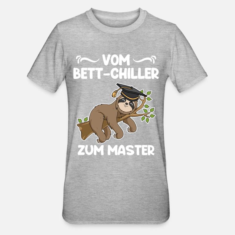 Master 2023 - Unisex Polycotton T-Shirt - Grau meliert