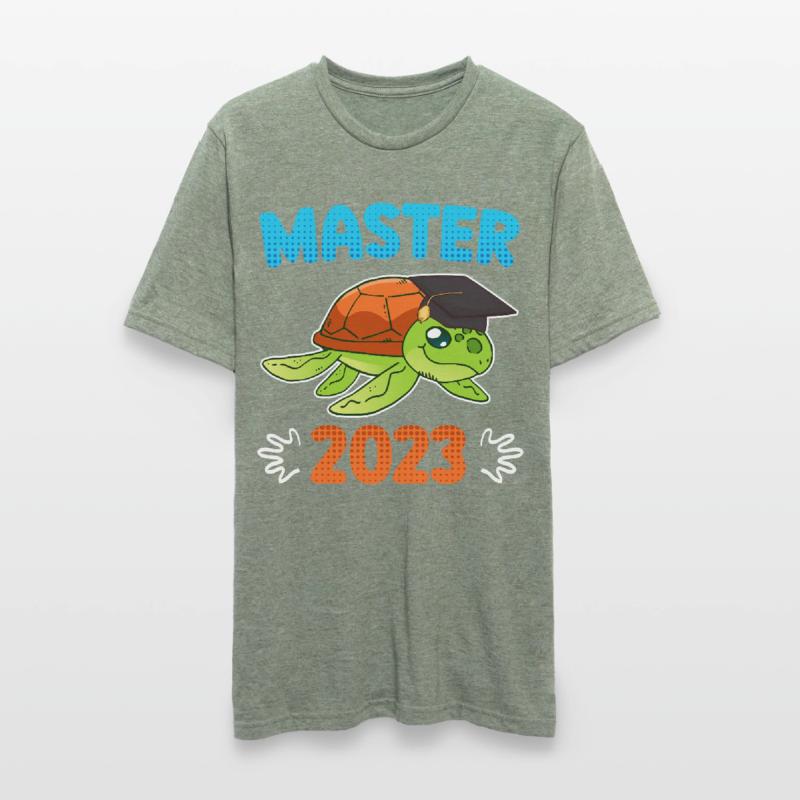 Master 2023 Studiumabschluss Studium Ende Master Unisex Polycotton T-Shirt