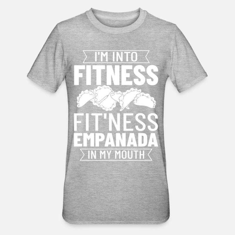 Empanada Argentina Dumpling Spain - Unisex Polycotton T-Shirt - heather grey