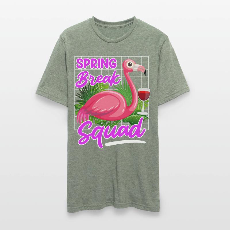 Spring Break Squad Sommerferie Spring Break Unisex Polycotton T-skjorte