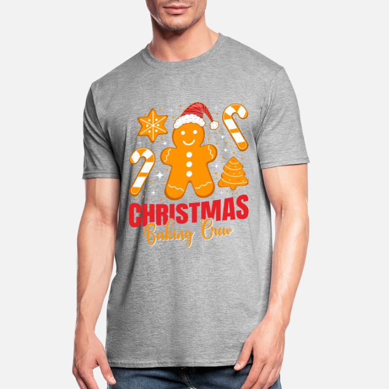 Backfans Noël Biscuits de l’équipe de cuisson T-shirt polycoton Unisexe