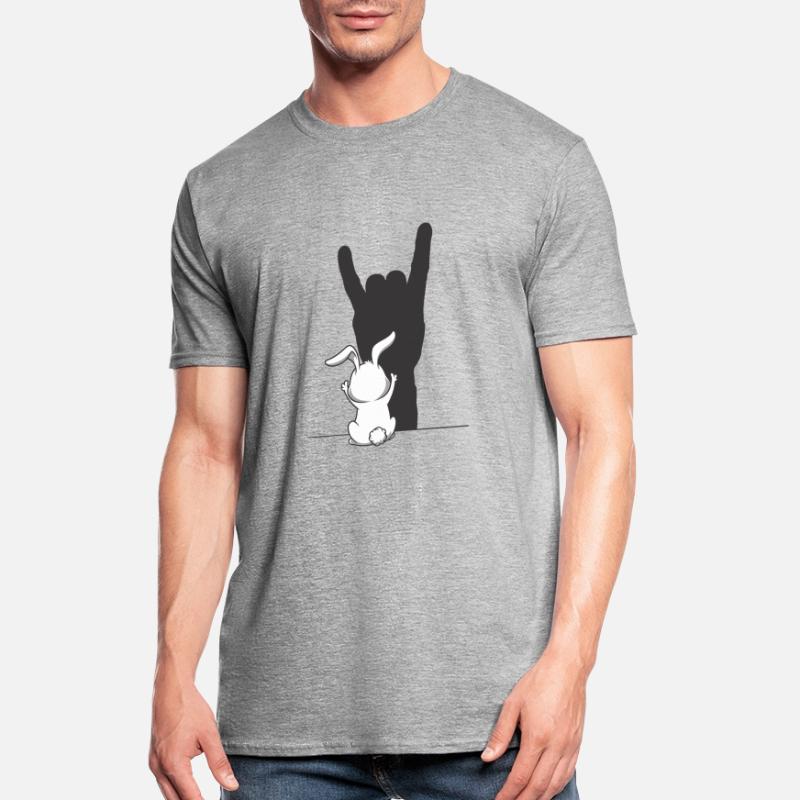Rock Bunny – Le lapin le plus cool sous les projecteurs T-shirt polycoton Unisexe