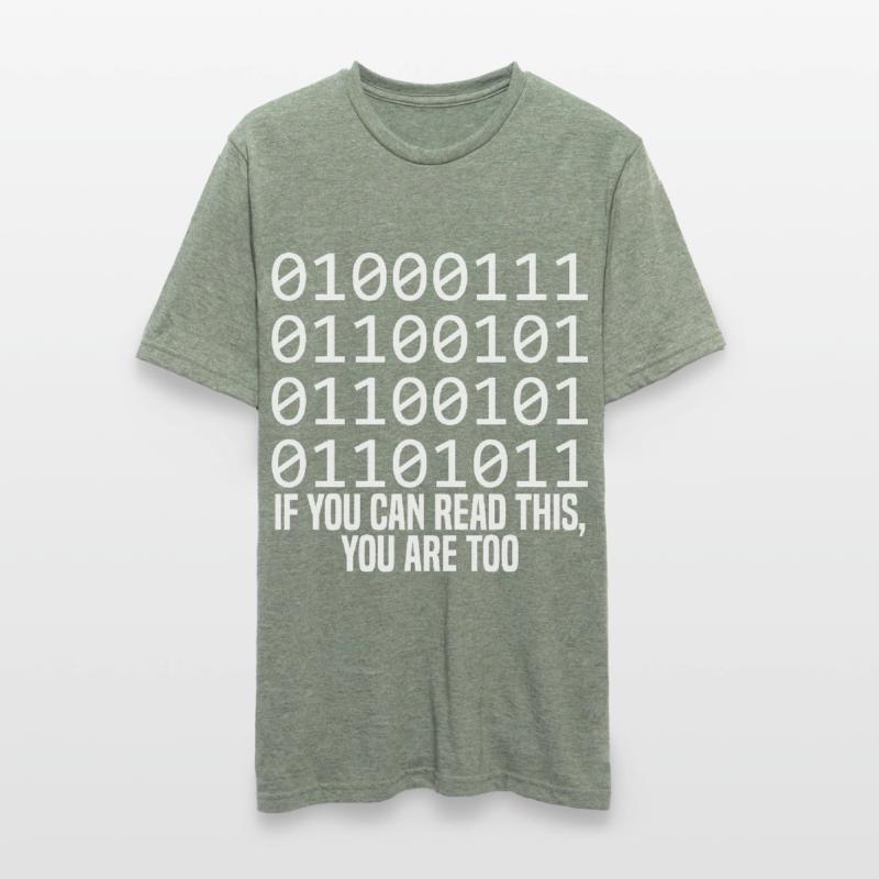 Programmierer Coder Software Entwickler Unisex Polycotton T-Shirt