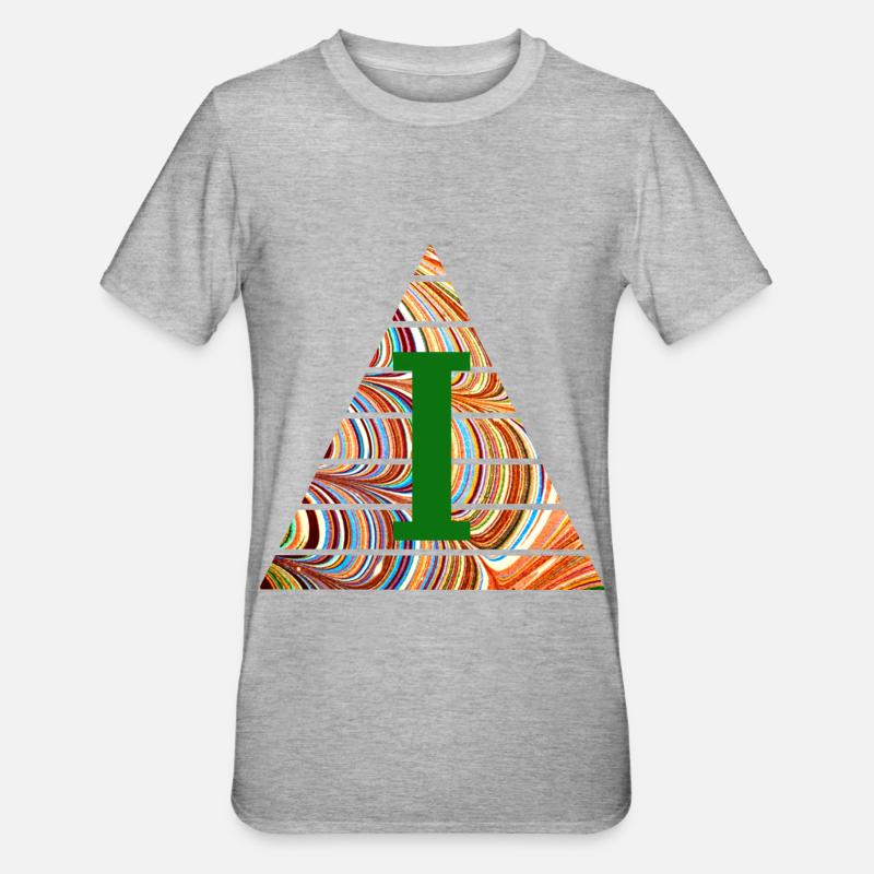 Dreieck E 56 I - T-shirt polycoton Unisexe - gris chiné