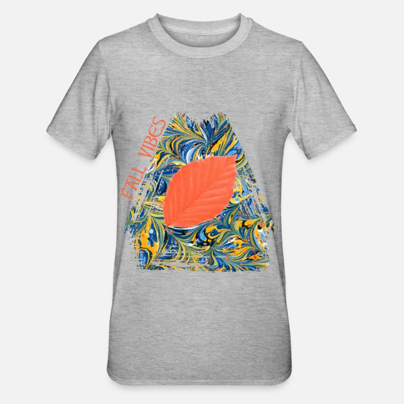 Hêtre E 274 - T-shirt polycoton Unisexe - gris chiné