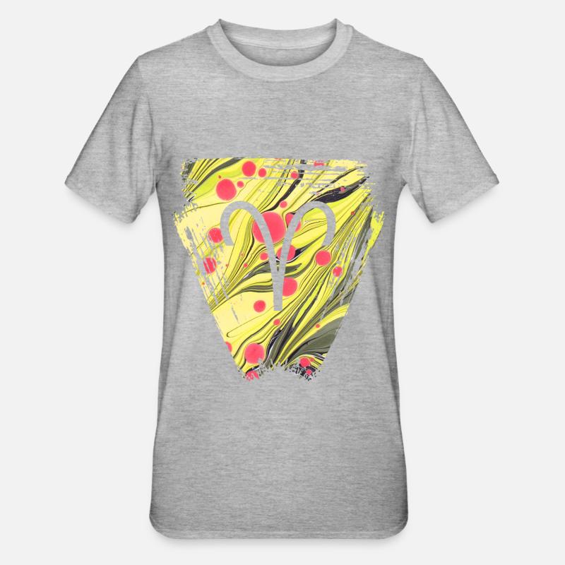 Plus large E 114 - T-shirt polycoton Unisexe - gris chiné