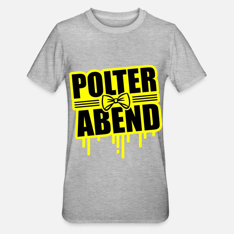 Enterrement de vie de garçon - T-shirt polycoton Unisexe - gris chiné