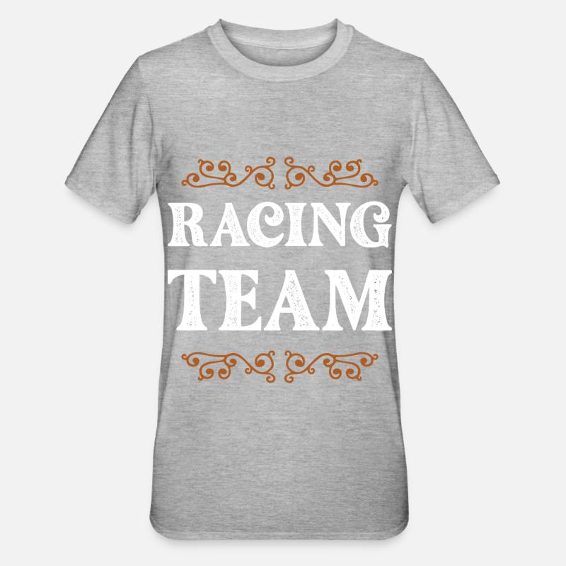Équipage de course - T-shirt polycoton Unisexe - gris chiné