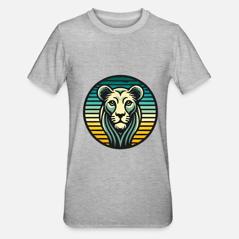 Plus cool qu’un chat - T-shirt polycoton Unisexe - gris chiné